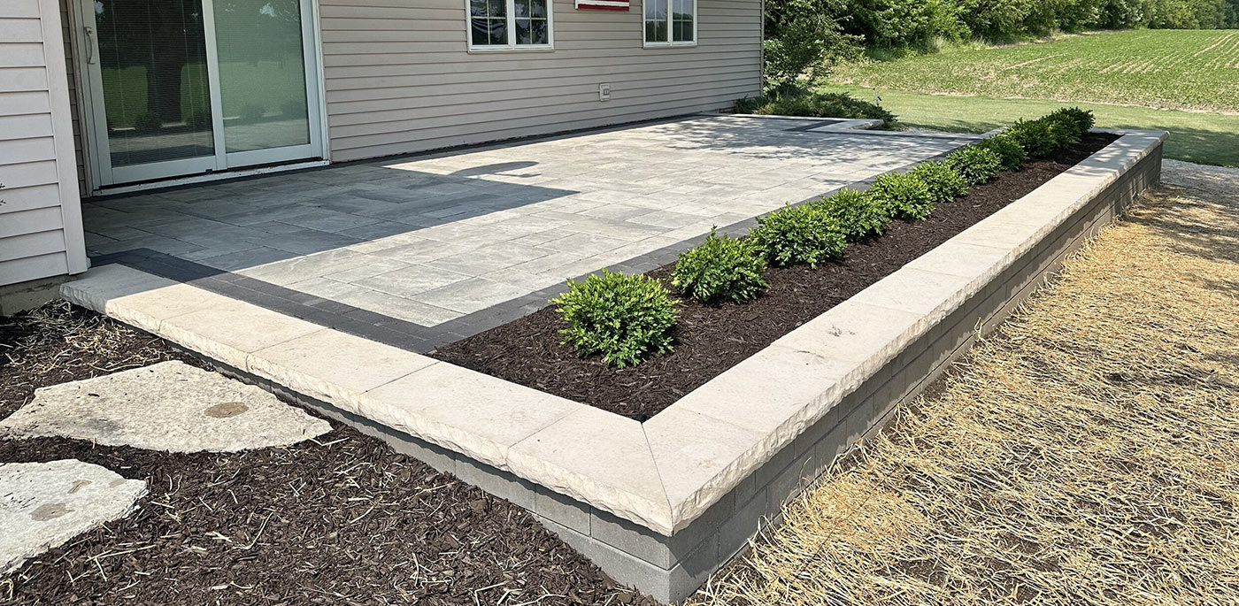 Transforming an Old Deck into a Spacious Modern Paver Patio