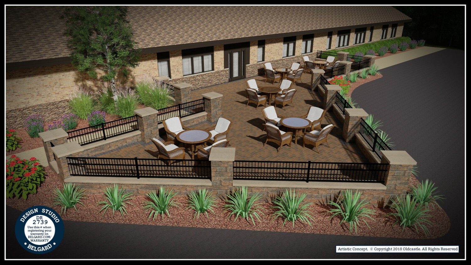 LCBW Creates Outdoor Dining Space for Siena on Brendenwood