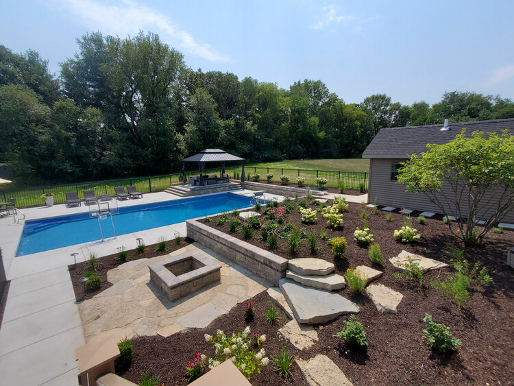 The Perfect Patio to Accompany Your In-ground Pool